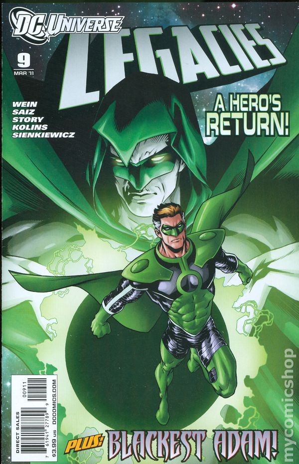 DC Universe Legacies #9A FN 2011 Immagine Stock