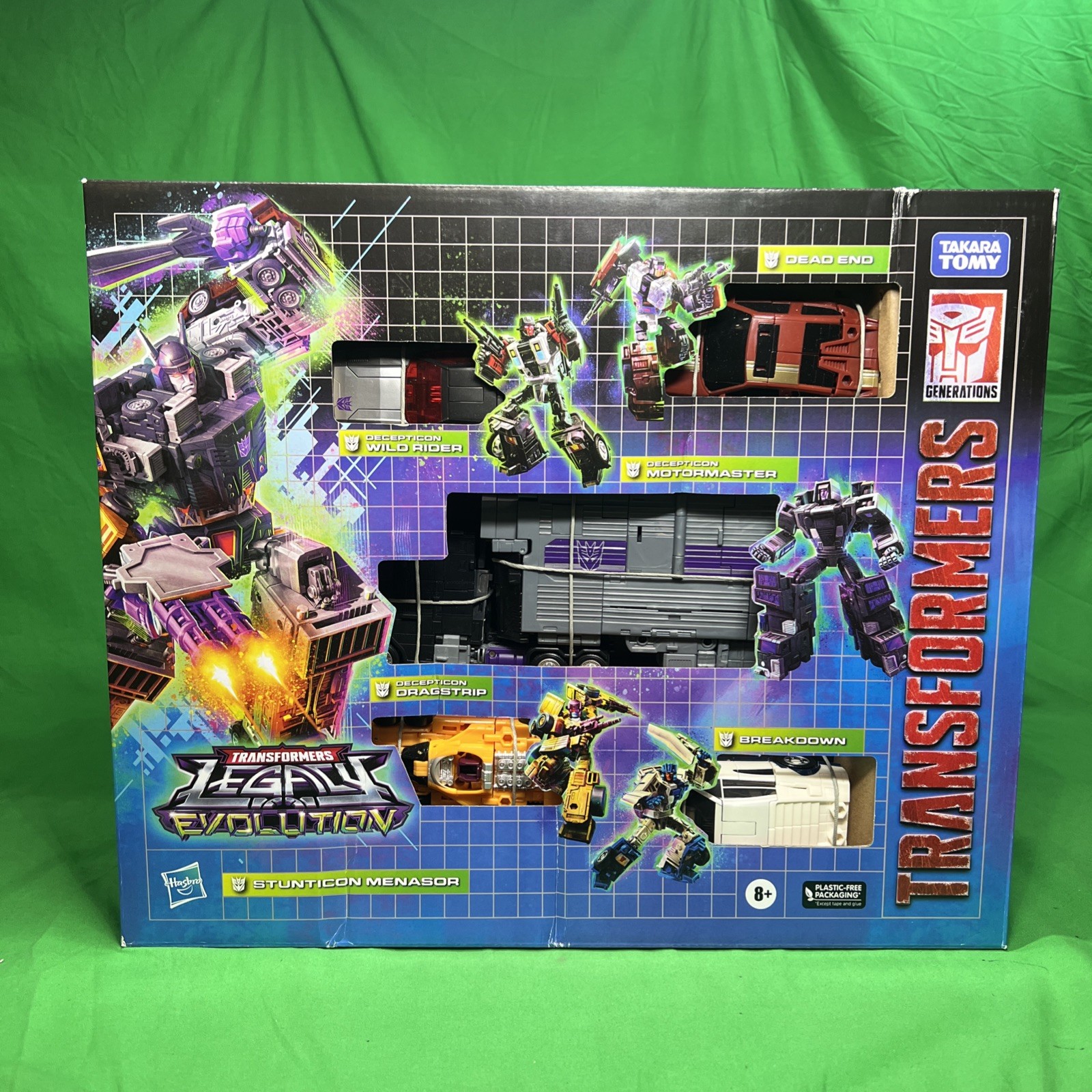 Transformers Legacy Evolution Stunticon Menasor Box Set