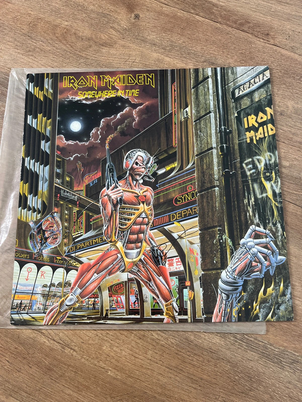 Vynil Iron Maiden-Somewhere in Time 1986