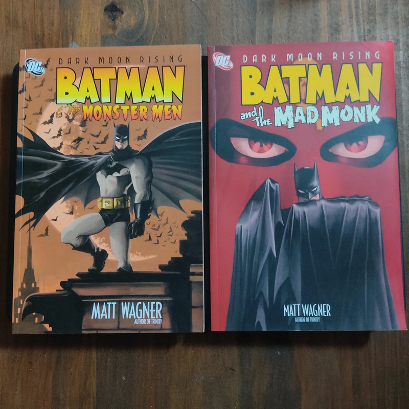 Batman - Dark Moon Rising 1&2 (batman and the monster men / monk)