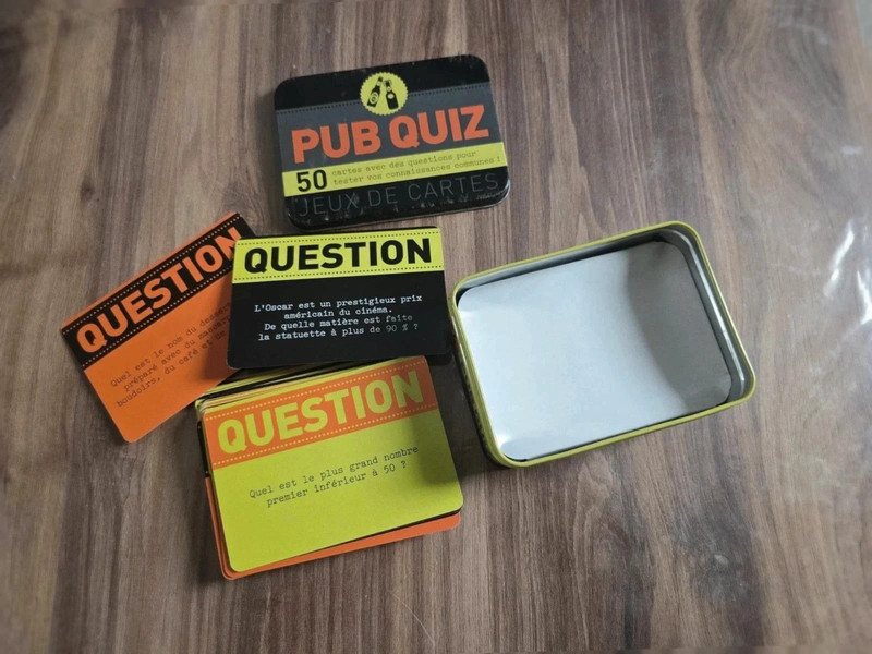 Jeu pub quiz