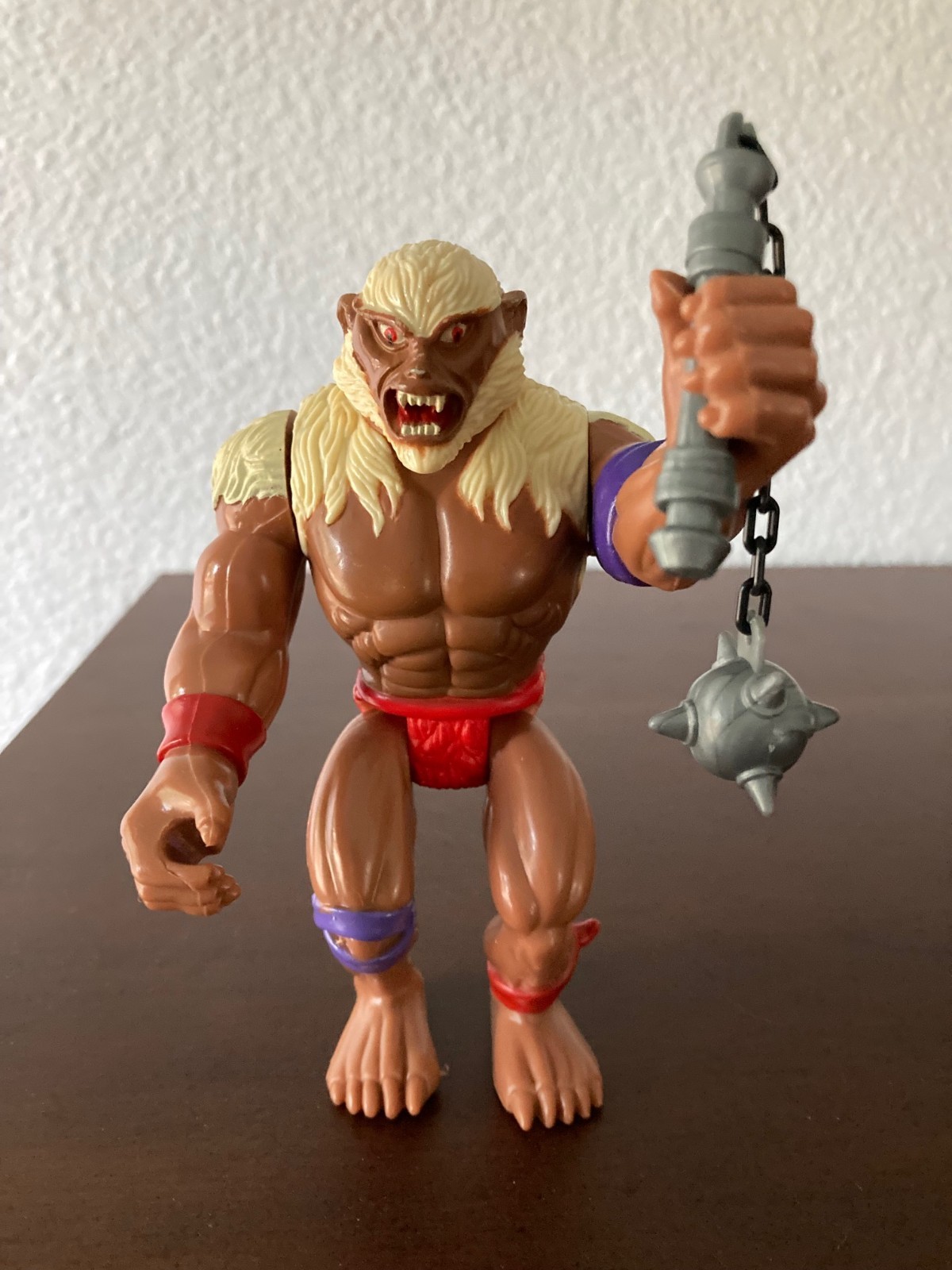 Thundercats Monkian 1985 LJN action figure with mace