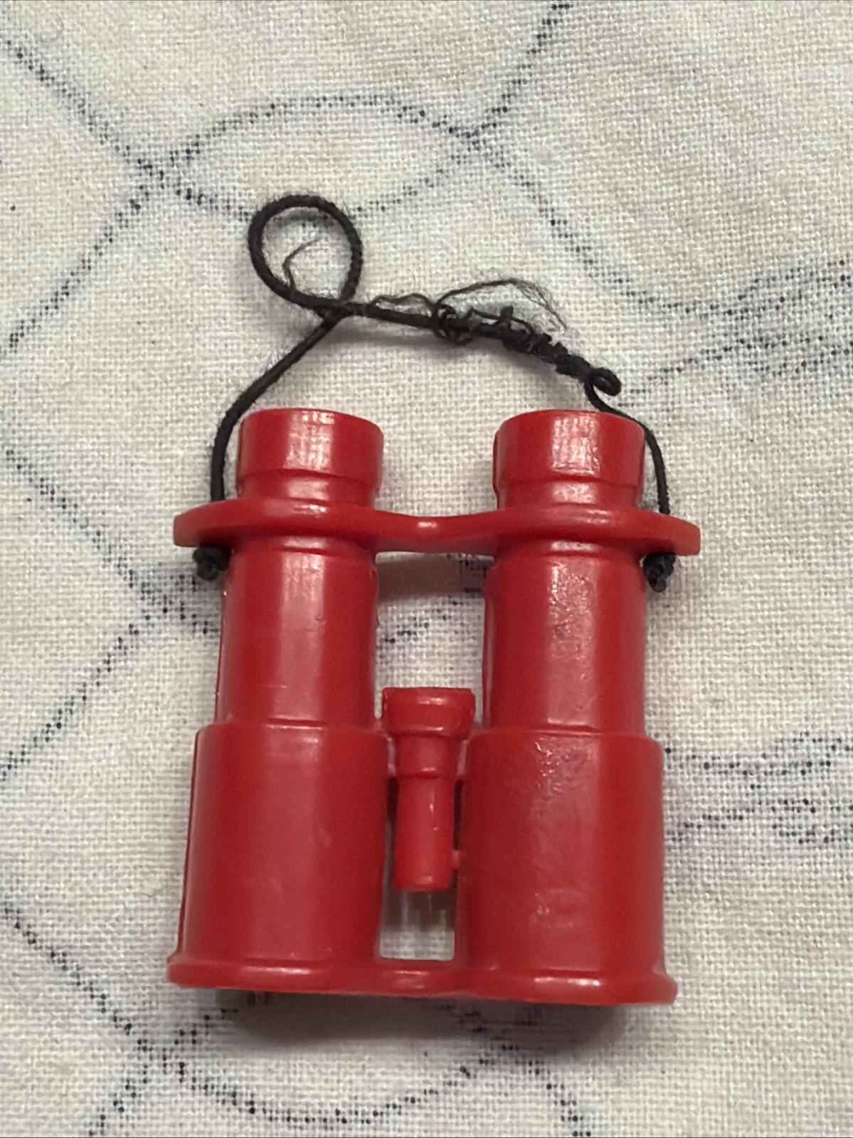 1970 GI Joe Secret Mission to Spy Island Red Binoculars & Strap