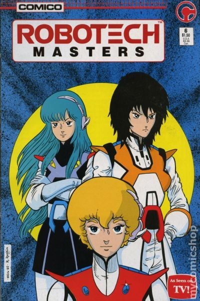Robotech Masters #6 VF 8.0 1986 Immagine Stock