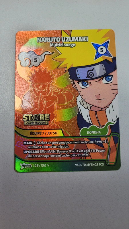 Naruto mythos v 108/130 store championship FR