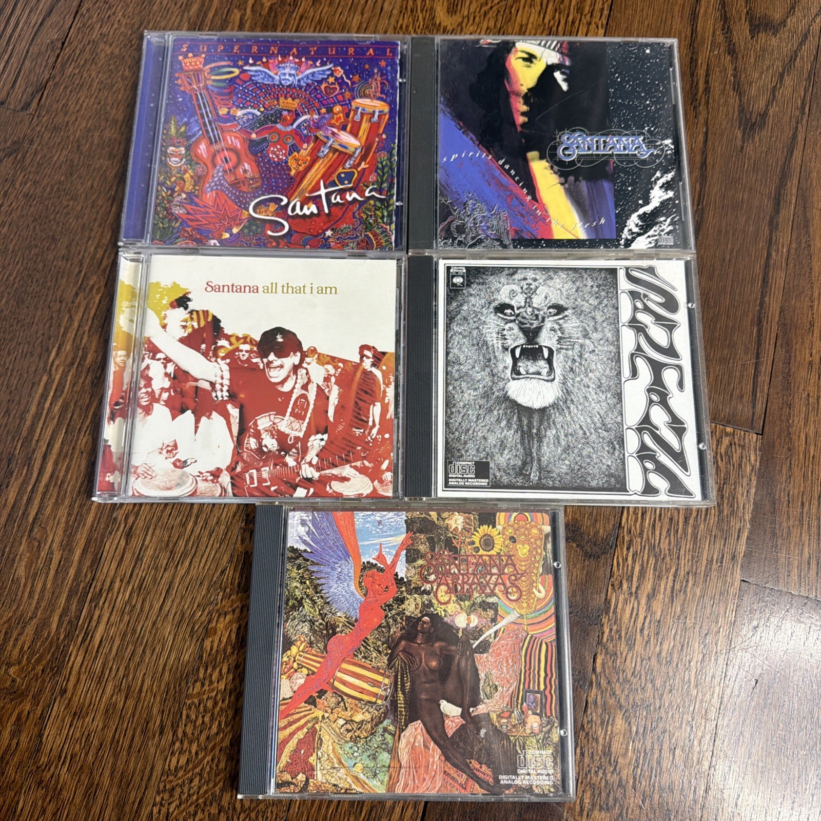 Santana  Lot of 5 CDs  - Free Shipping after Purchase of 1st CD