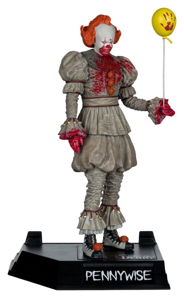 Pennywise (Bloody) (IT: Welcome to Derry) Figura in posa da 6 pollici