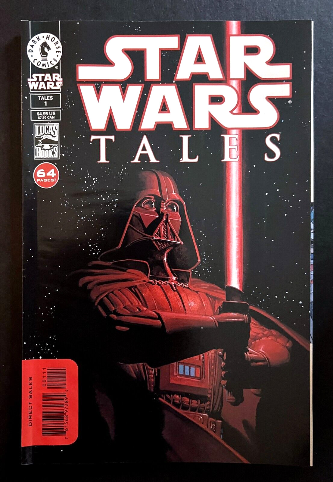 STAR WARS TALES #1 Hi-Grade DARTH VADER Cover By IGOR KORDEY Dark Horse 1999