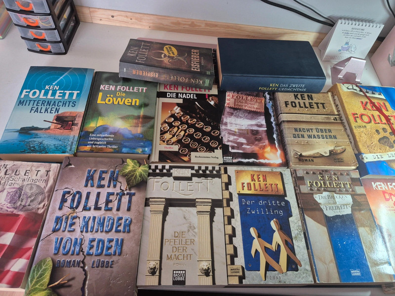 Buchpaket Buchsammlung Ken Follett einzeln o. zusammen 14 Stück