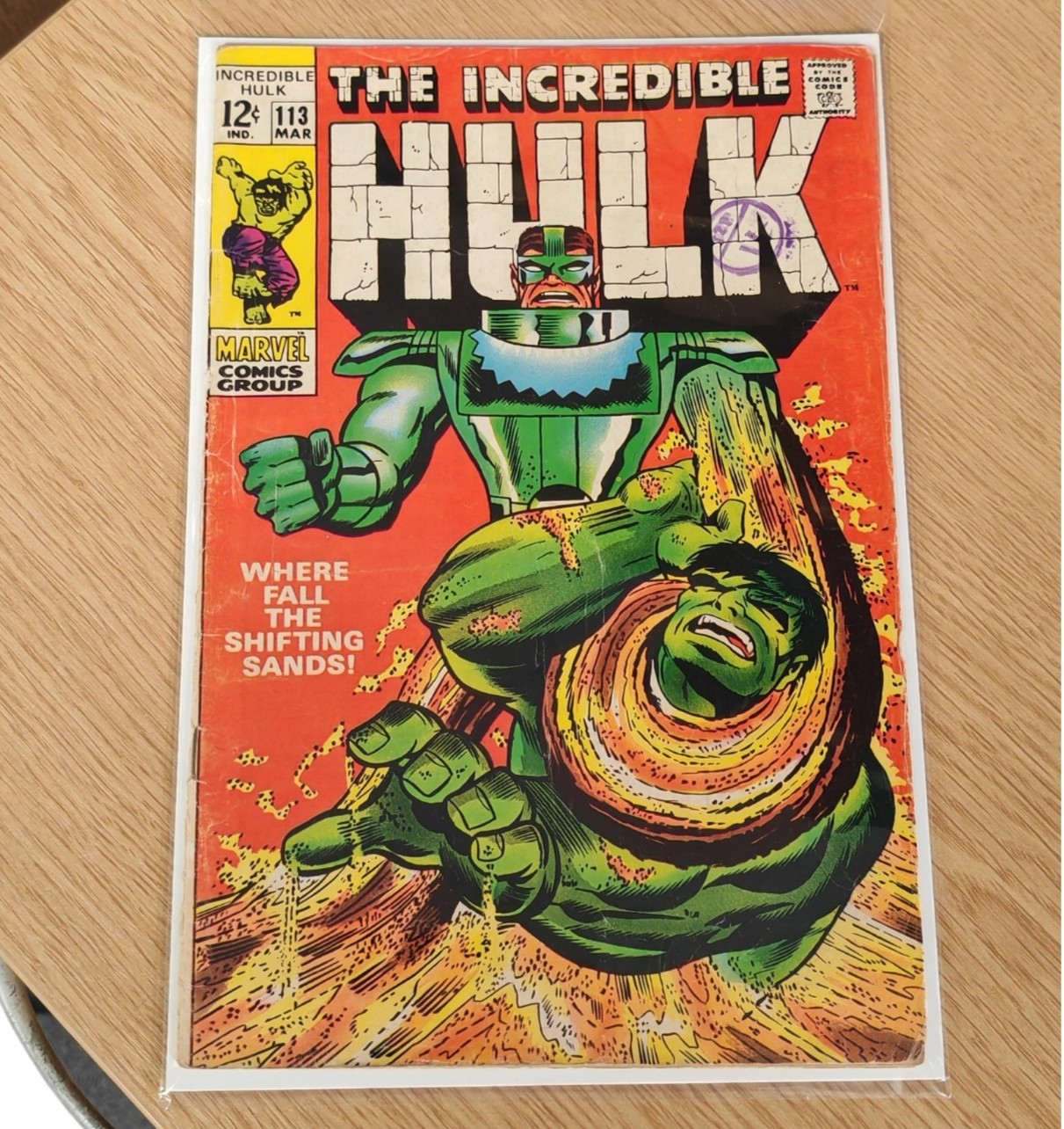 Fantastic Four #128 Comic 1972 Marvel Comics Mole Man Appearance