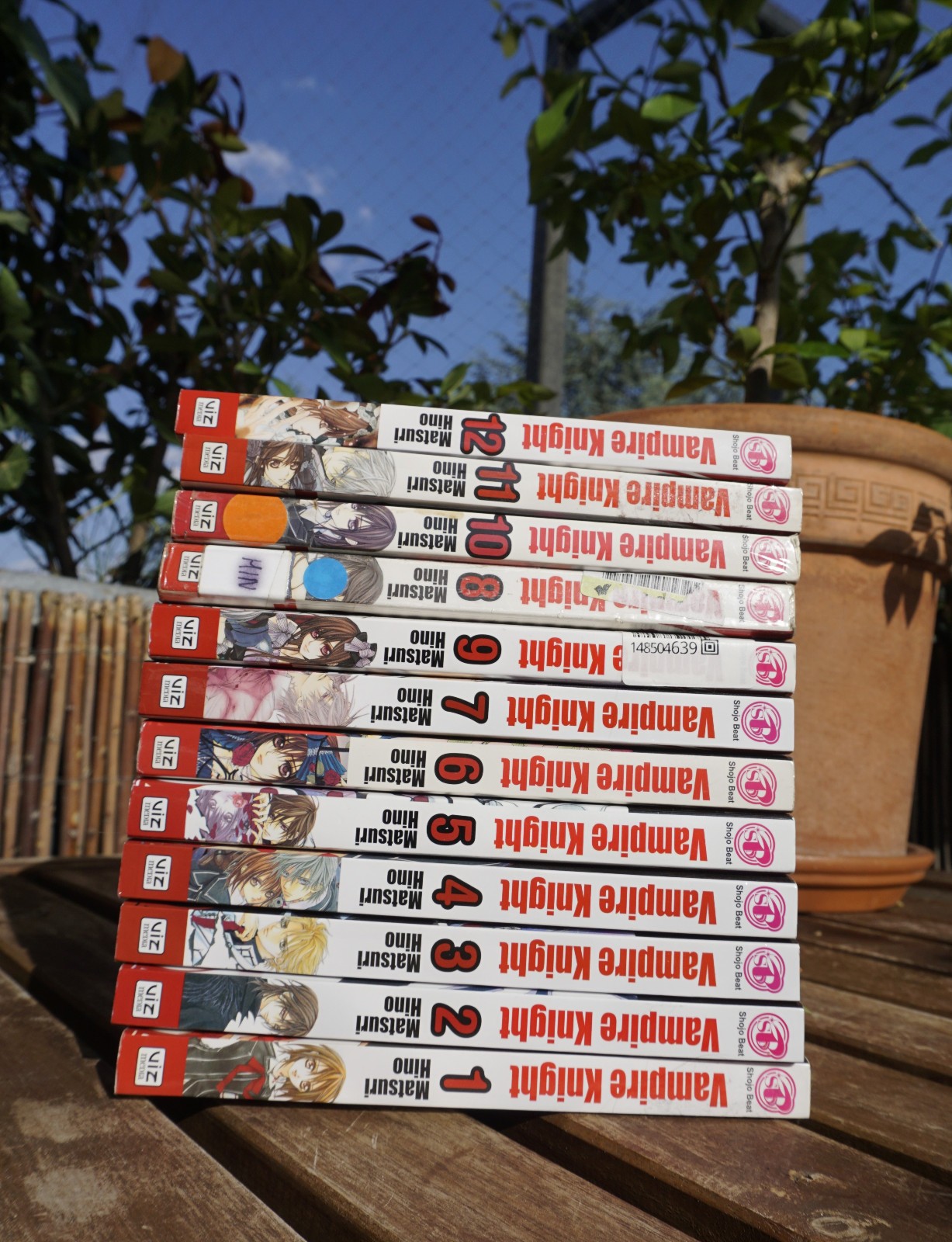 Vampire Knight Manga Confezione Volume 1-12 Inglese, Viz Media Manga