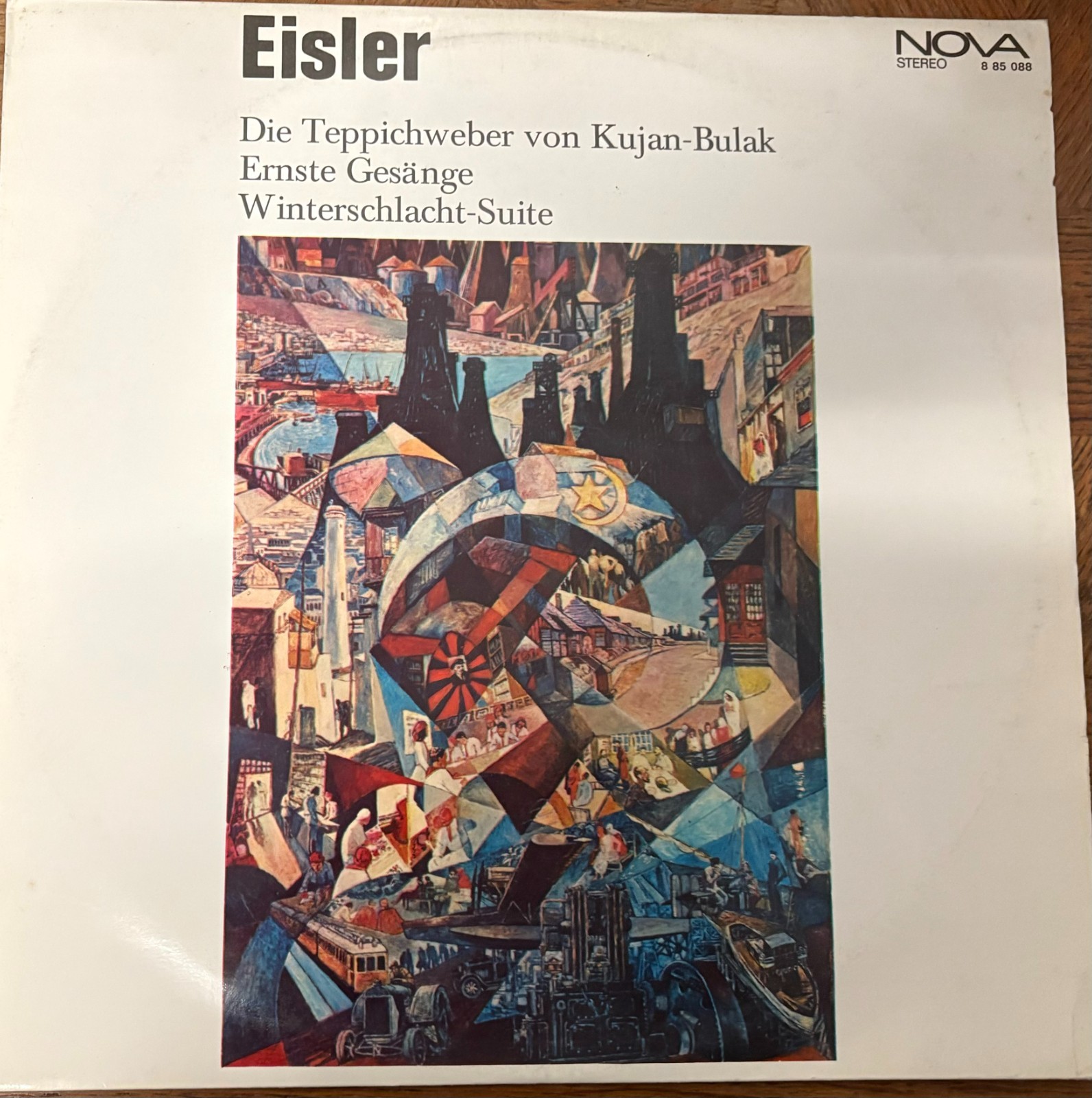 HANNS EISLER  die teppichweber von kujan-bulak - ernste gesange ...    / NOVA