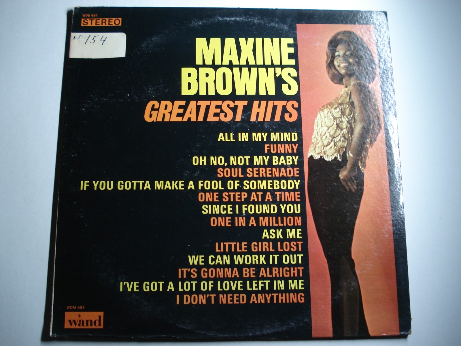 Maxine Brown – Maxine Brown's Greatest Hits - 12" vinyl record