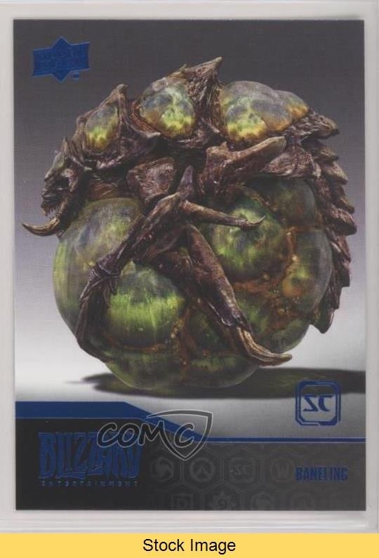 Upper Deck Blizzard Legacy Collezione 2023 Raro Baneling #78 LEGGI 0nr3