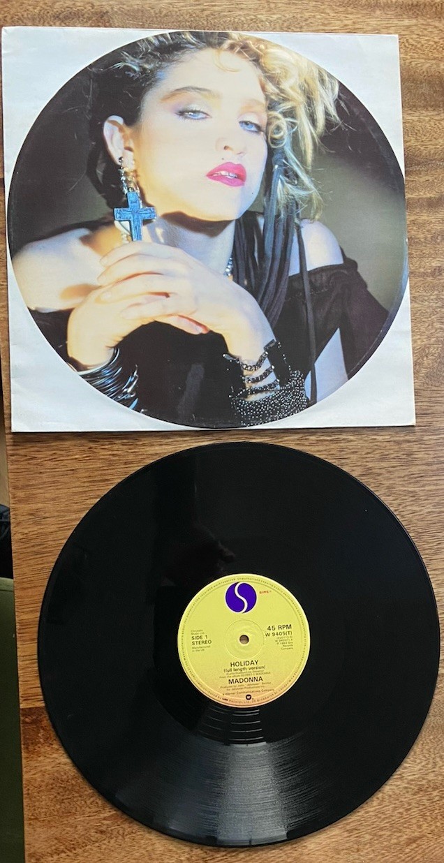 Madonna Holiday 12” Vinyl NM Single re-issue W9405T 1983 A1/B1 1st press