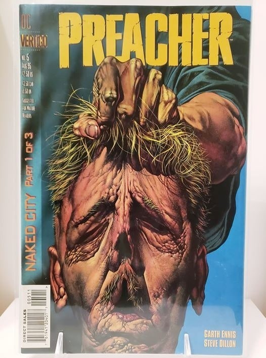 21562: VERTIGO PREACHER #5 Fine Plus grado