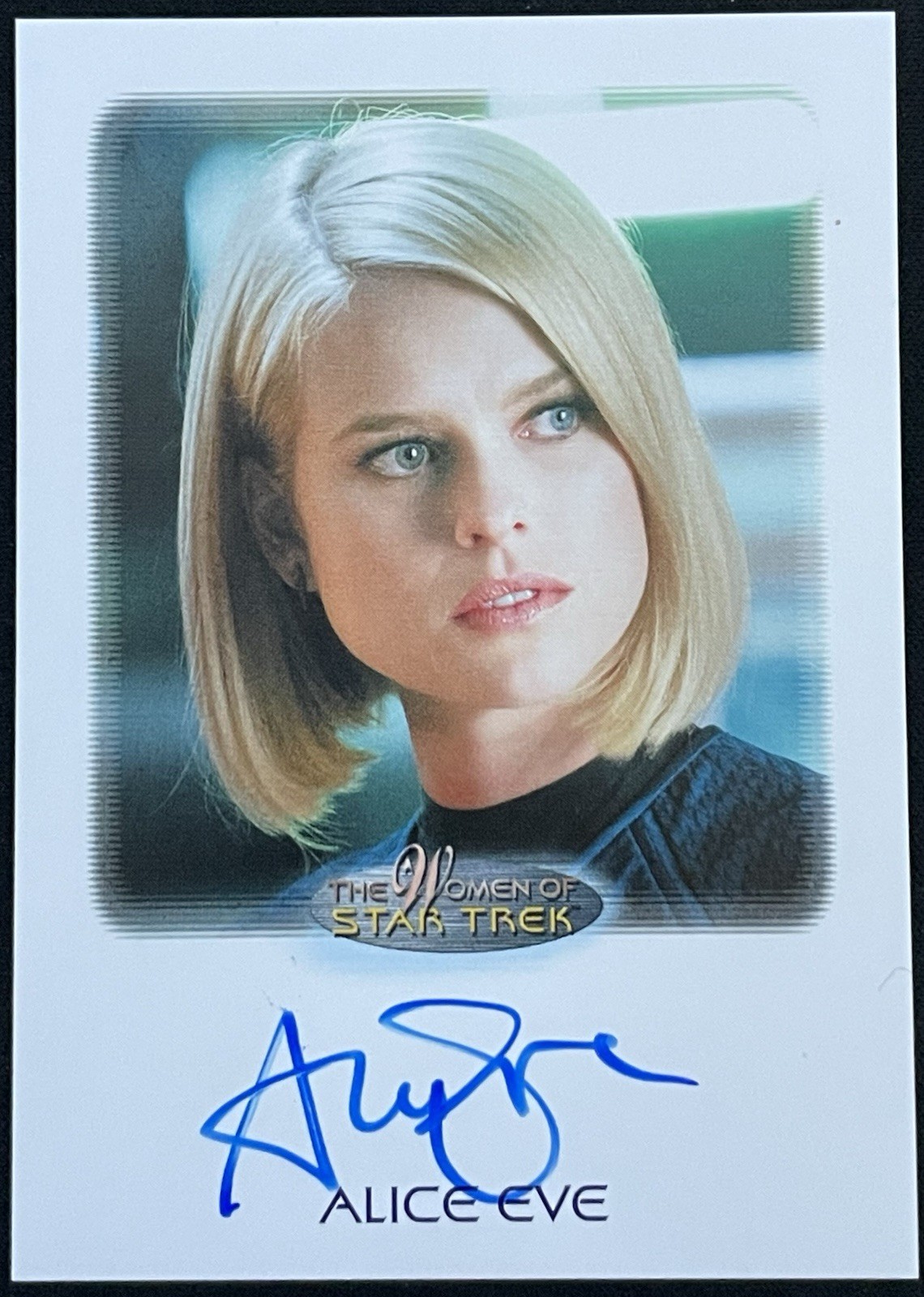 2021 Rittenhouse Donne di Star Trek Alice Eva come Carol Marcus cartolina autografa
