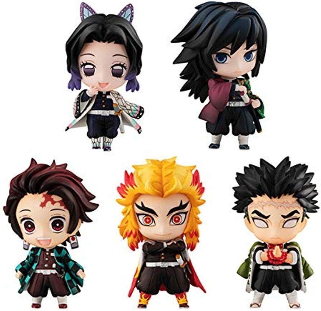 Megahouse Demon Slayer Tanjiro & The HASHIRA Mascotte Set A
