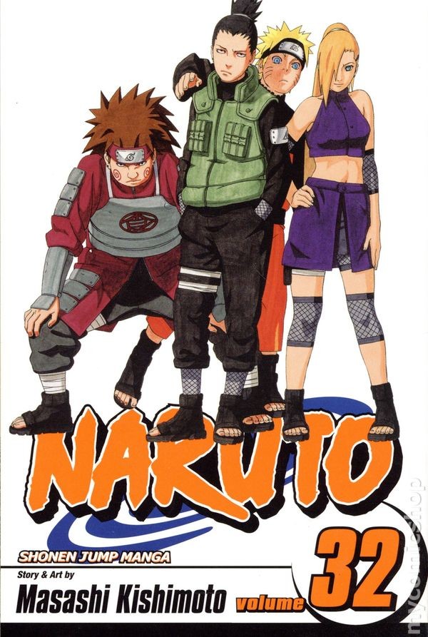 Naruto TPB #32-REP VG 2008 immagine stock basso grado