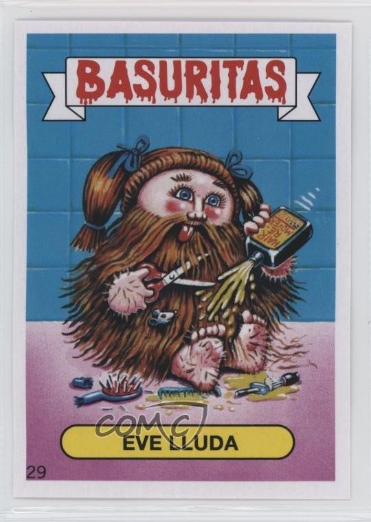 1988 Stani Basuritas (Garbage Pail Kids) Eve Lluda #29 1e8j