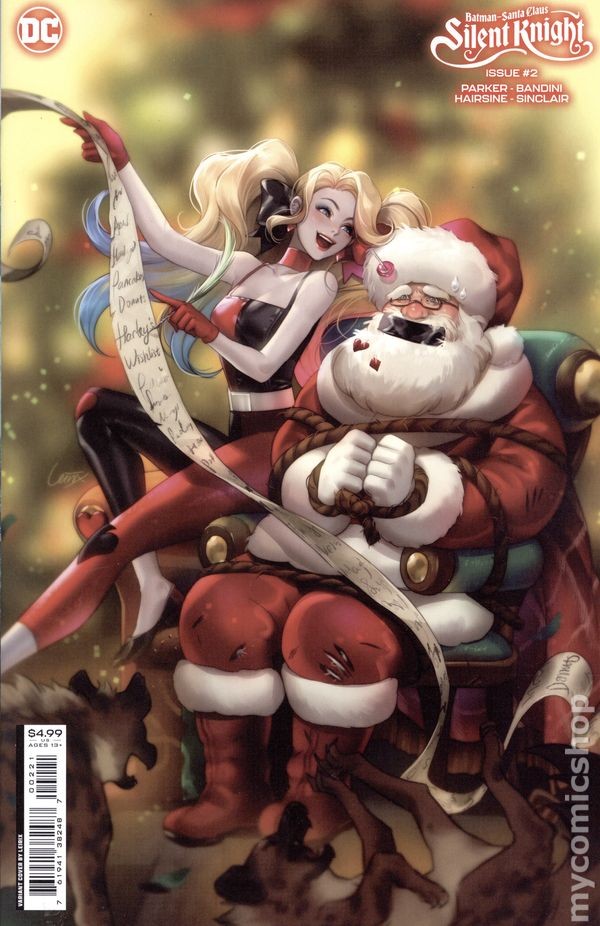 Batman Babbo Natale Cavaliere Silenzioso #2B quasi nuovo - 9.2 2024 immagine stock