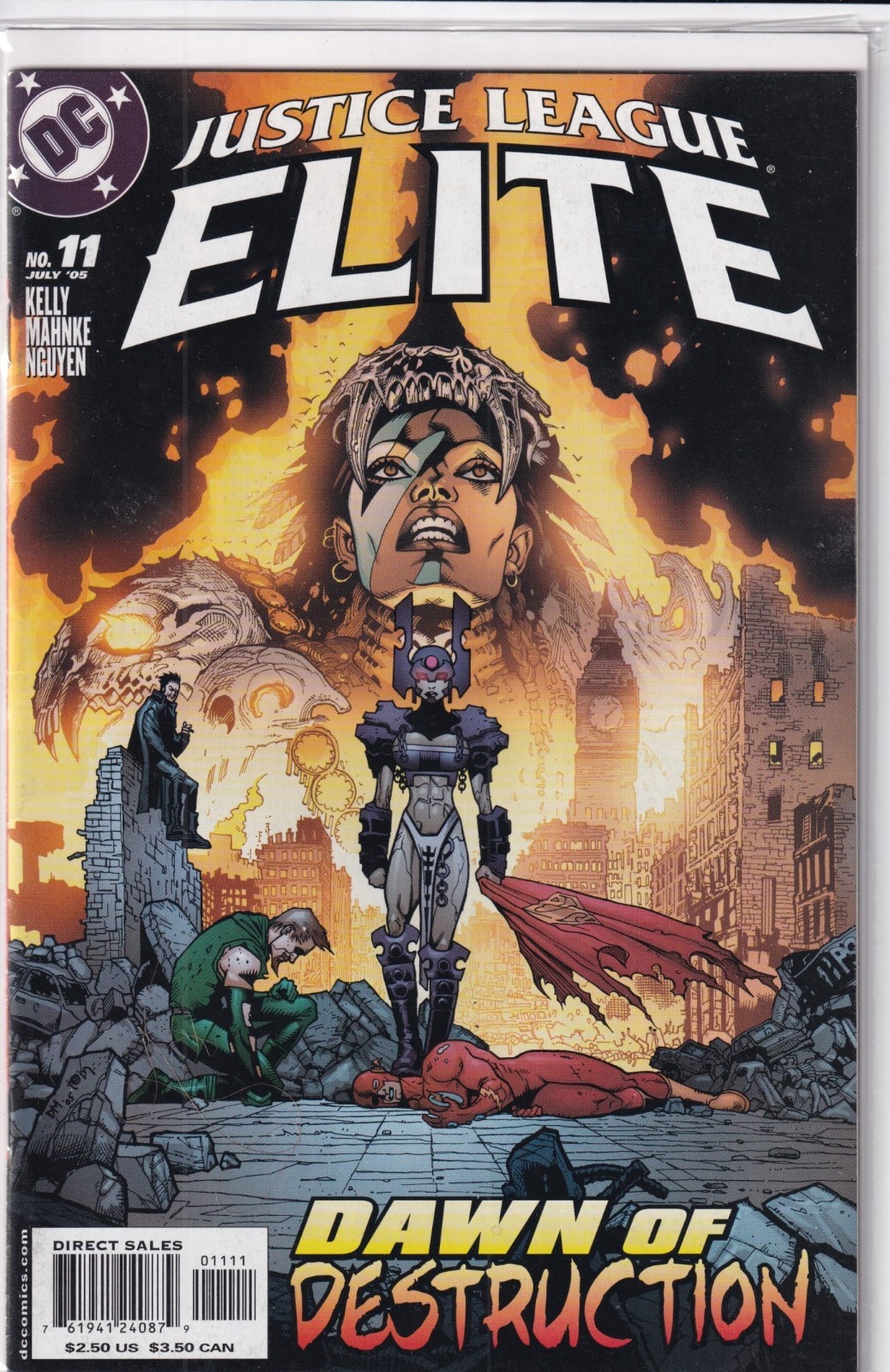 27864: DC COMICS JUSTICE LEAGUE ELITE #11 VF Grade
