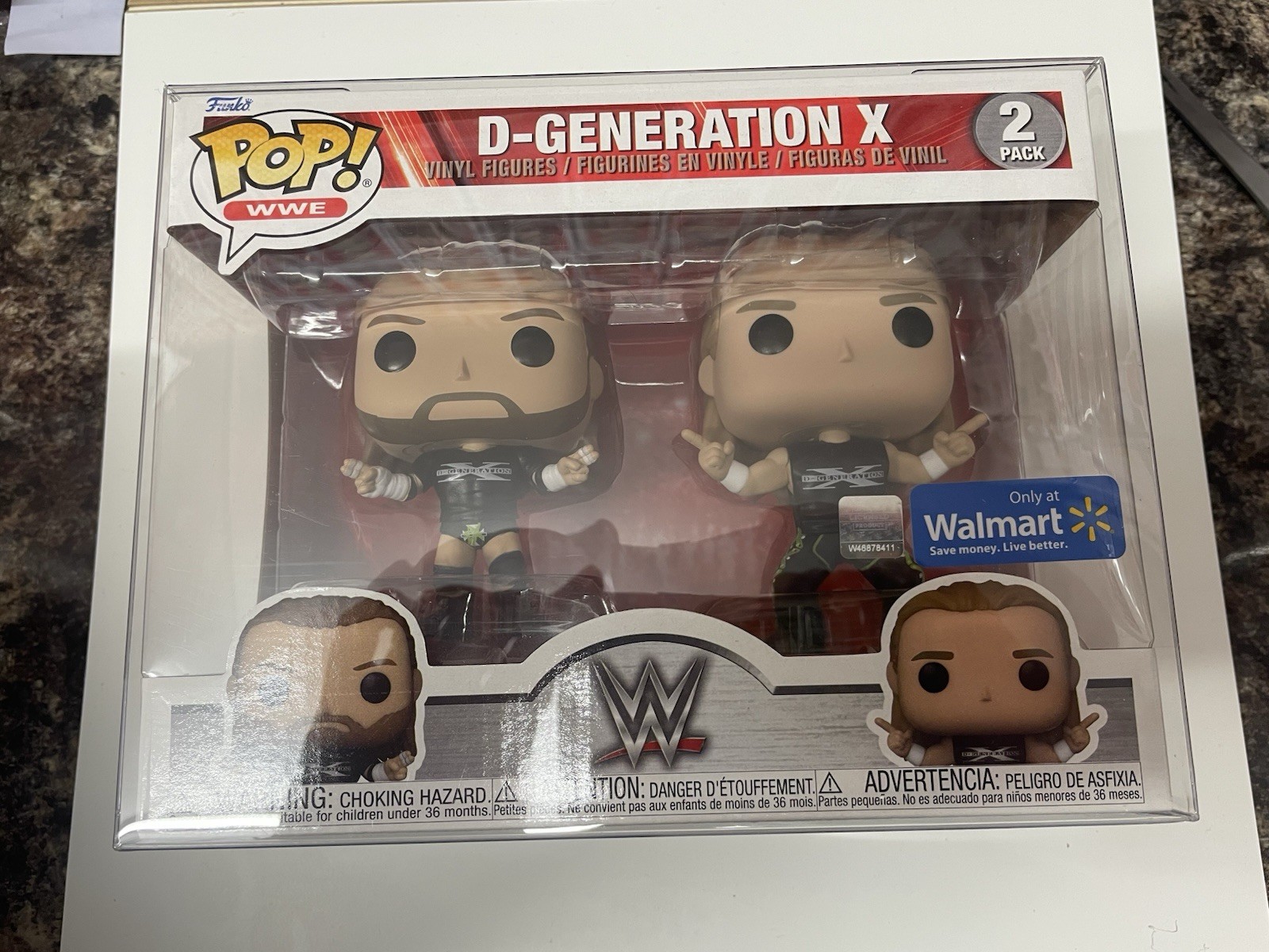 WWE Funko Pop Vinyl 2 Pack D-Generation X Triple H & Shawn Michaels