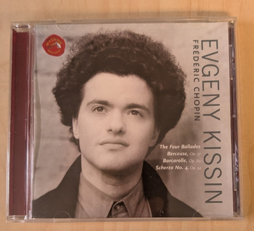 Evgeny Kissin Chopin Four Ballades Berceuse Barcarolle Scherzo No 4 Classical CD