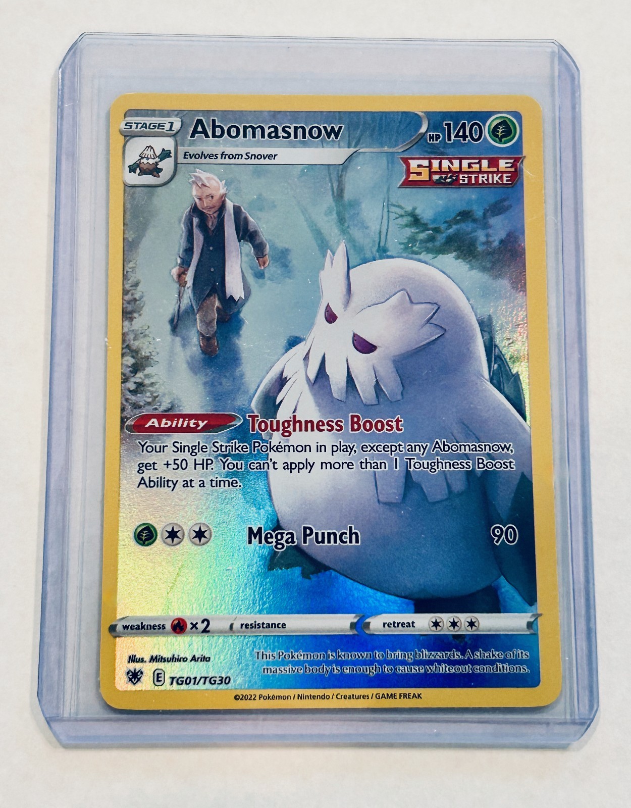 Abomasnow TG01/TG30 Astral Radiance Trainer Gallery 2022 Pokemon TCG Holo NM
