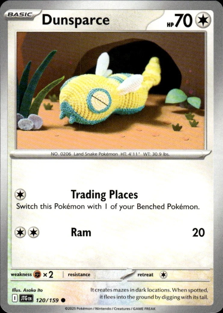 Dunsparce 120/159 Viaggio Insieme X4!!!!