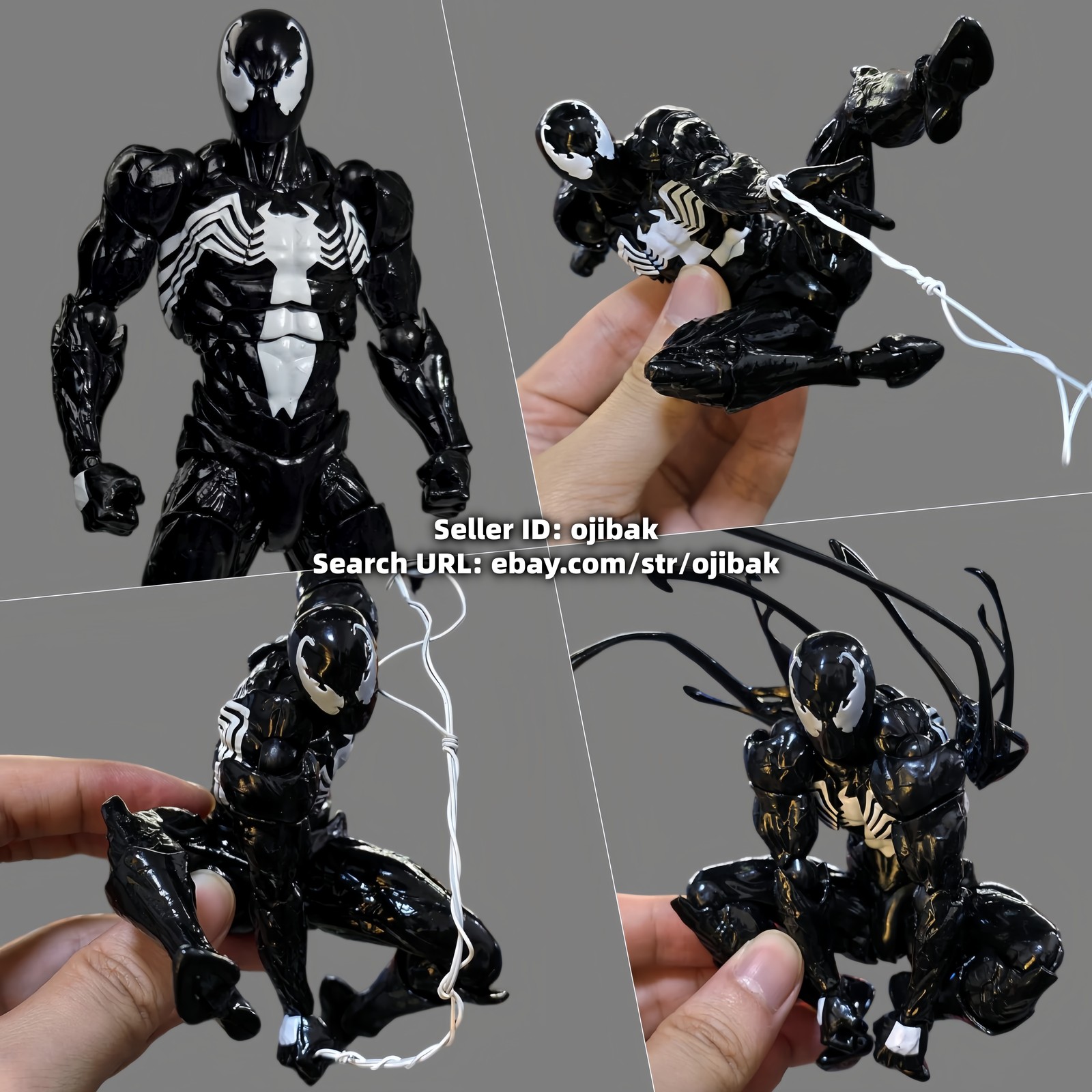 2026 Nuovo XT Toys Amazing Symbionte Spider-Man Nero Ver. Modellino 1/12 in scatola