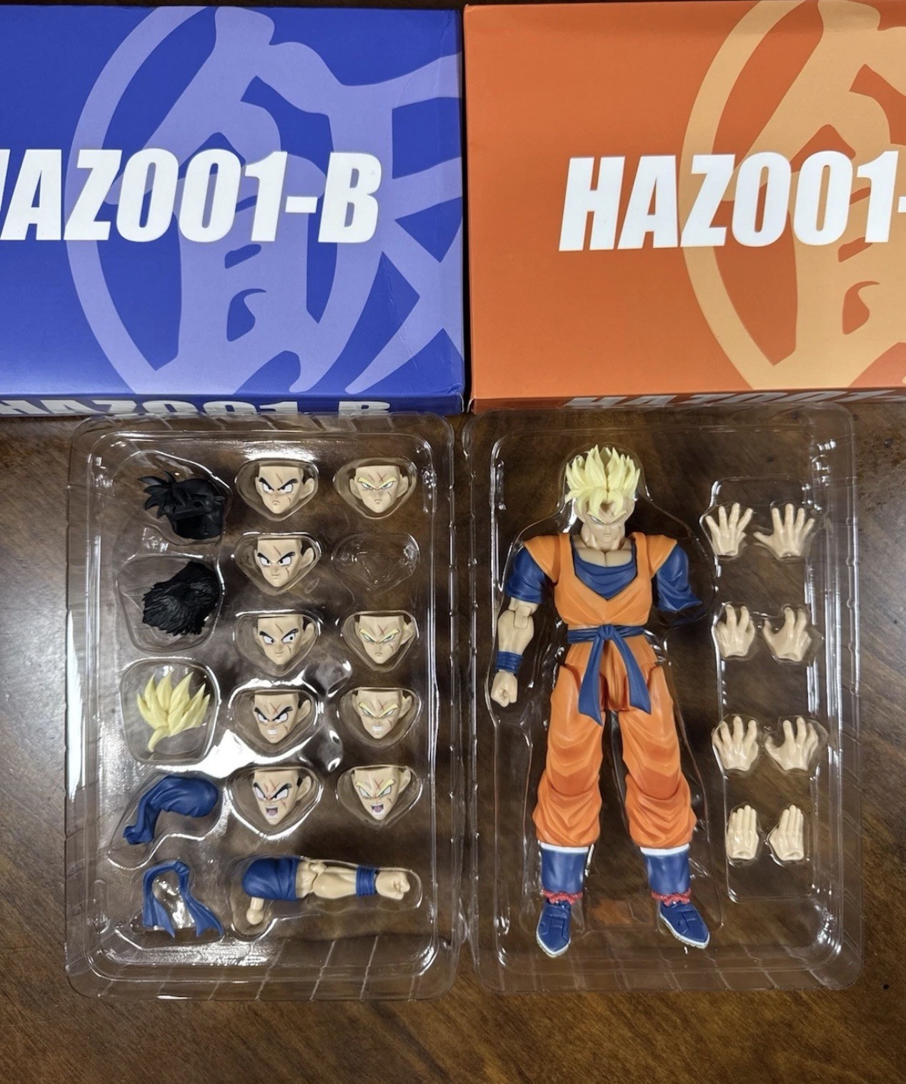 HAZ001A+B Custom SHF Future Gohan 1/12 Action Figure Dragon Ball Super CheckPic2