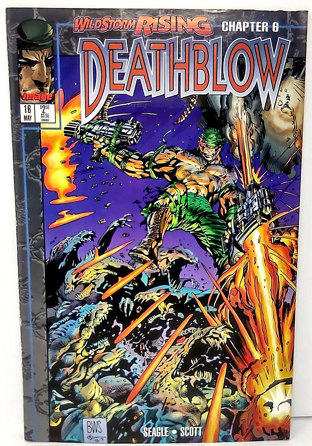 Deathblow numero 16 Image Comics 1995 prima stampa
