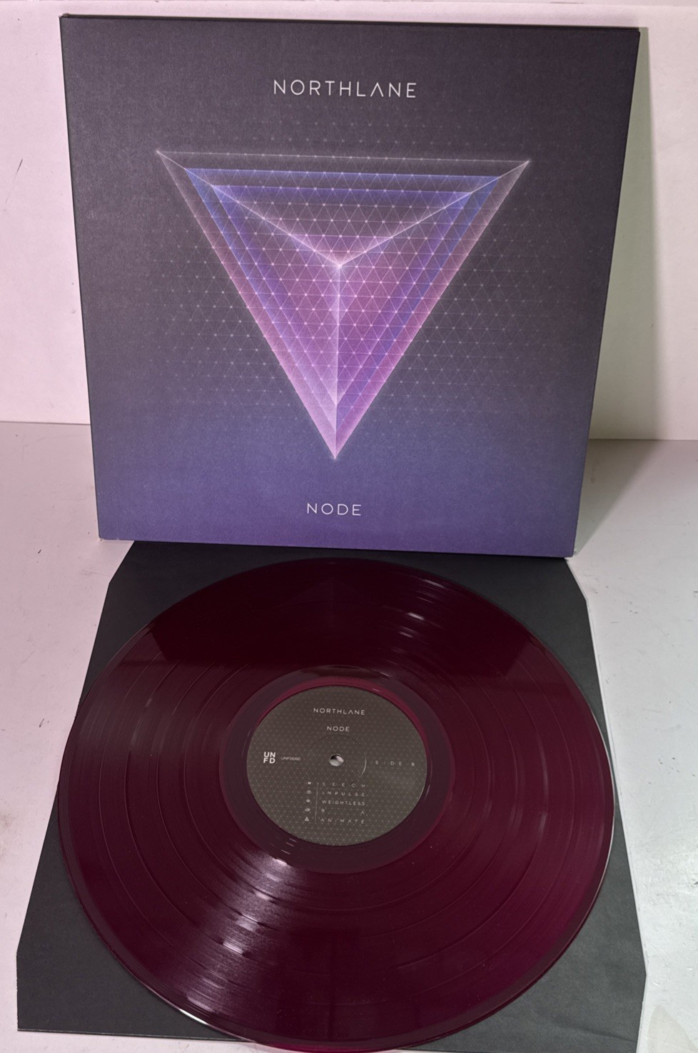 Northlane Node Vinyl LP Purple Coloured Vinyl Australian Metalcore Record Album
