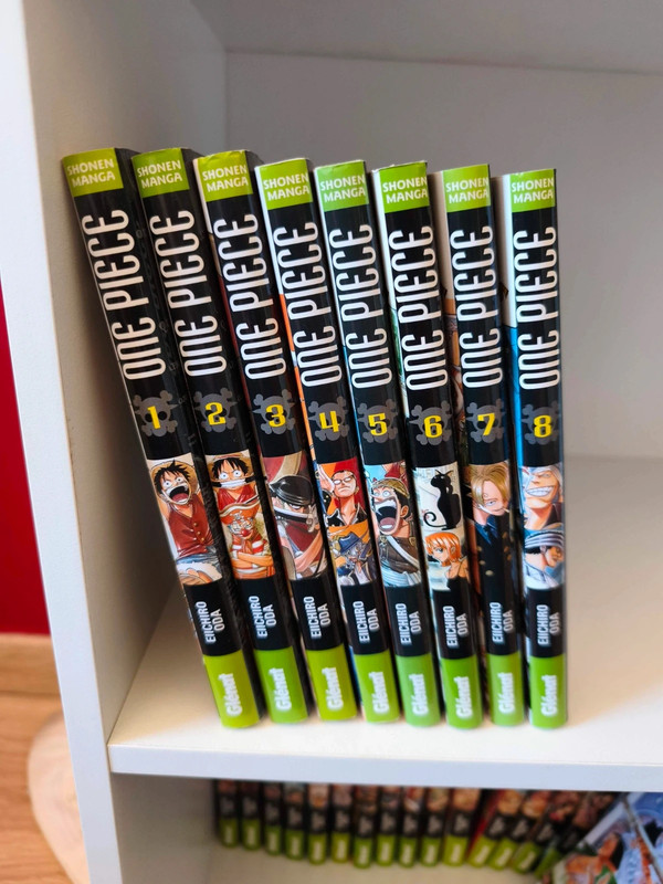 One Piece 1 à 8