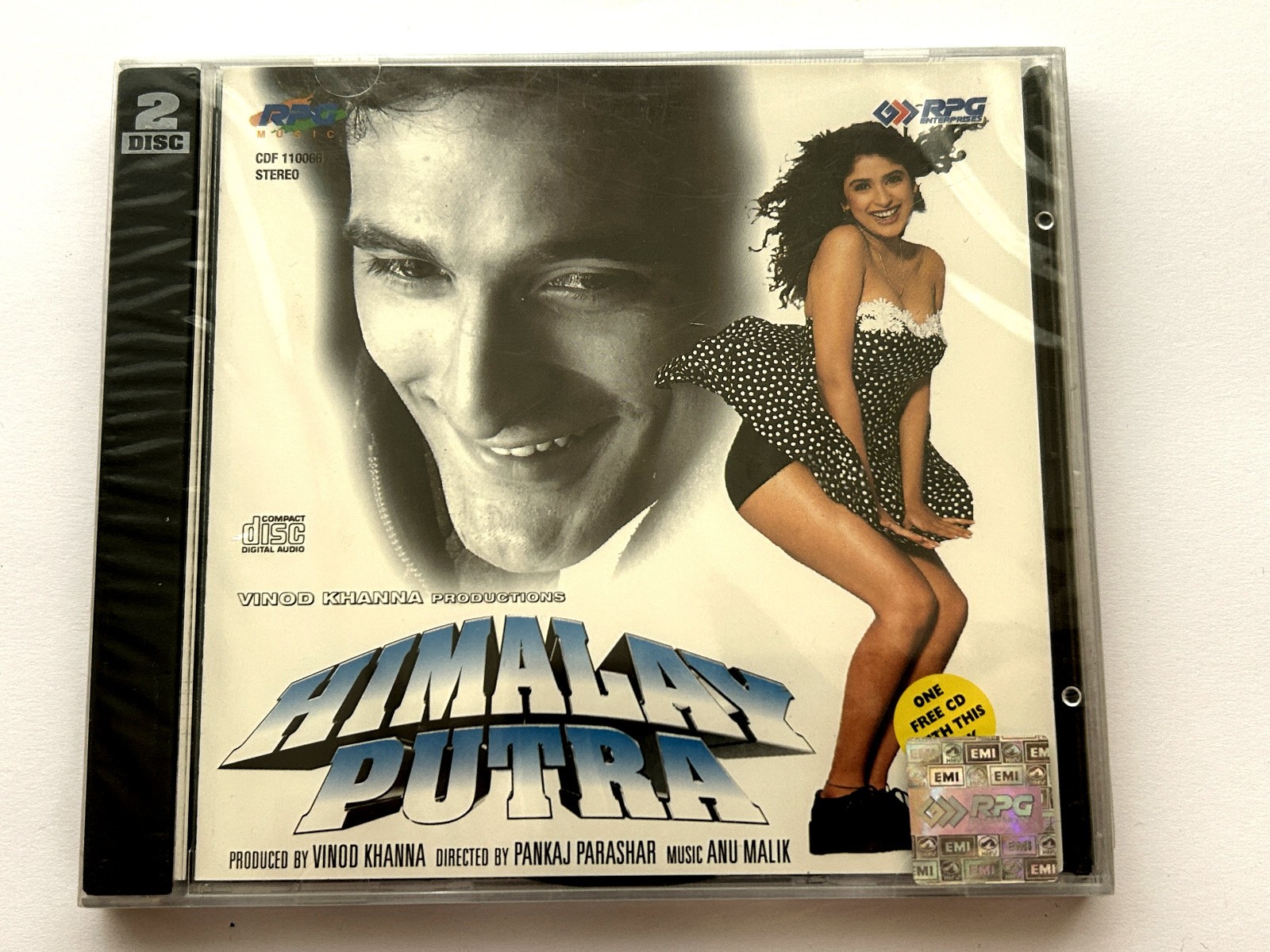 Himalay Putra (2 x CD 1996) Anu Malik Bollywood Soundtrack NEW/SEALED