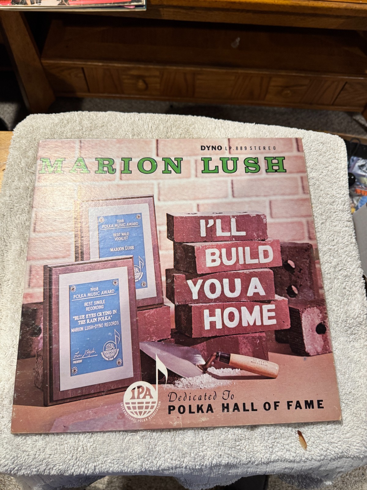 Marion Lush - I'll Build You A Home LP - GOOD CONDITION WITH DUST SLEEVE!!!