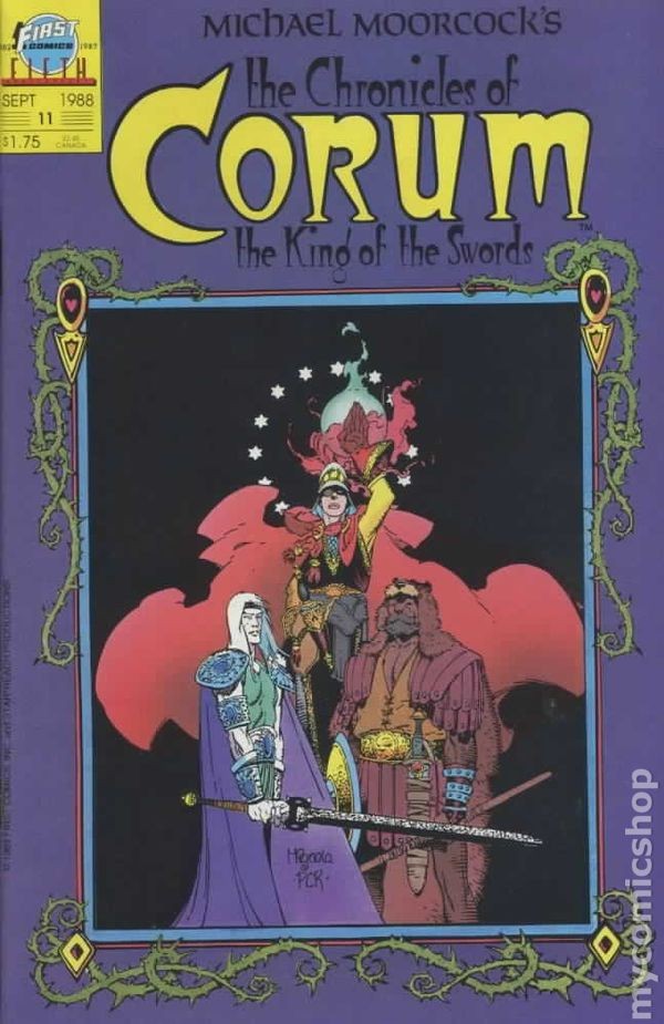 Cronache di Corum #11 FN 6.0 1988 Immagine Stock