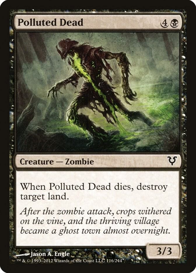Polluted Dead - Avacyn Restaurato - 116 - NM Magic: The Gathering