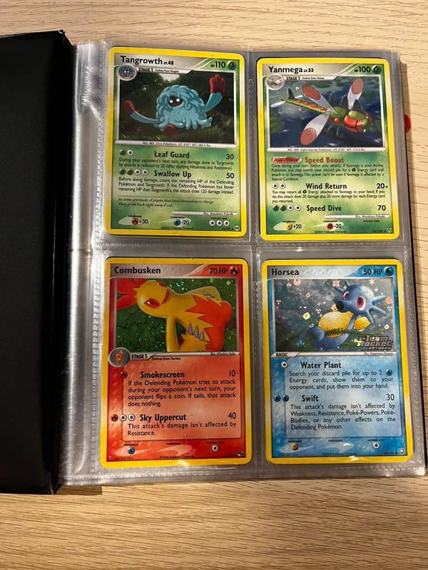 Pokemon card old holos in vintage binder