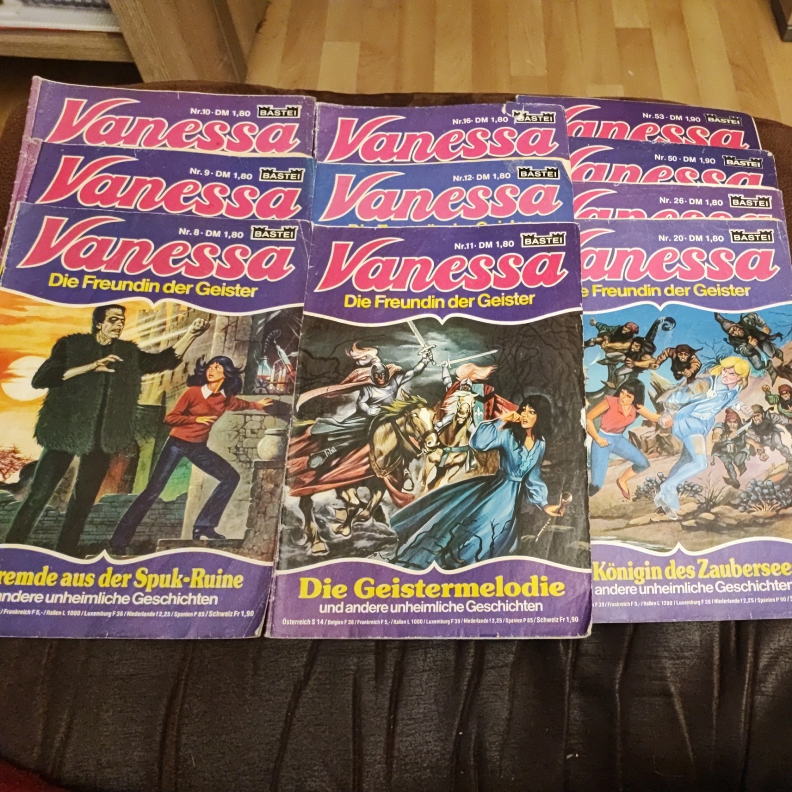 10x VANESSA - L'amica dei fantasmi, fumetto Bastione Editore