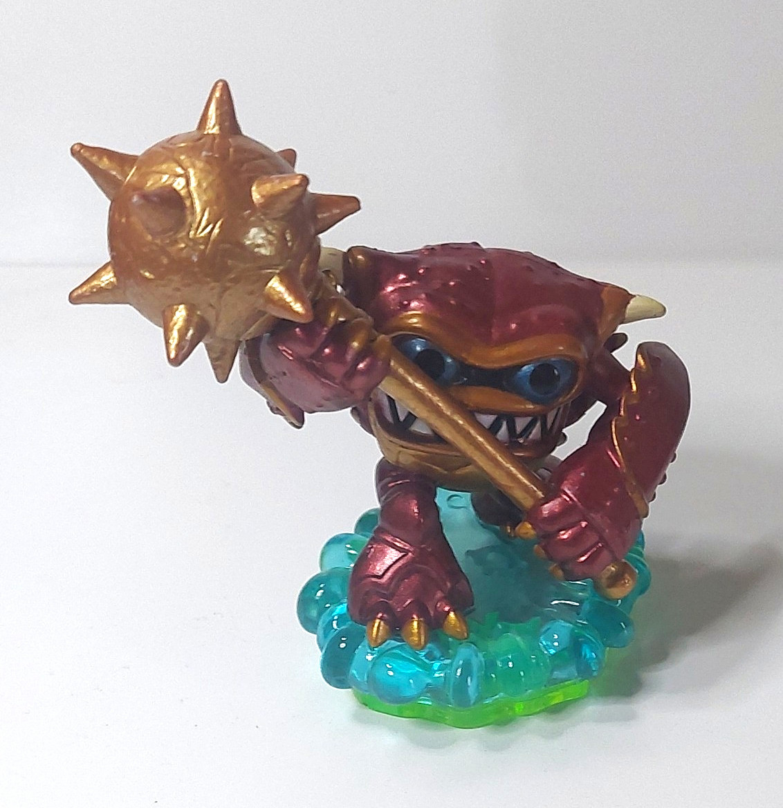 Activision Skylanders Wham Shell Figura con Mazza Oro e Base Blu/Verde E1125