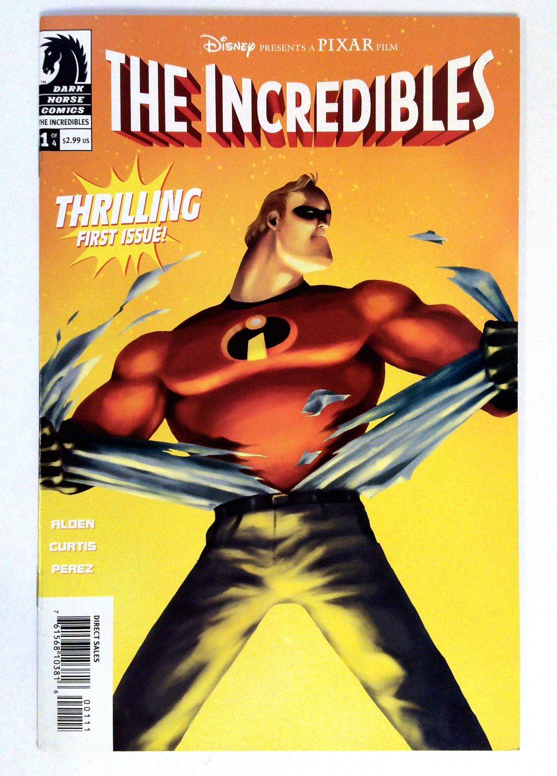 The Incredibles #1 (2004) comic book Mr. Incredible Dark Horse NM-