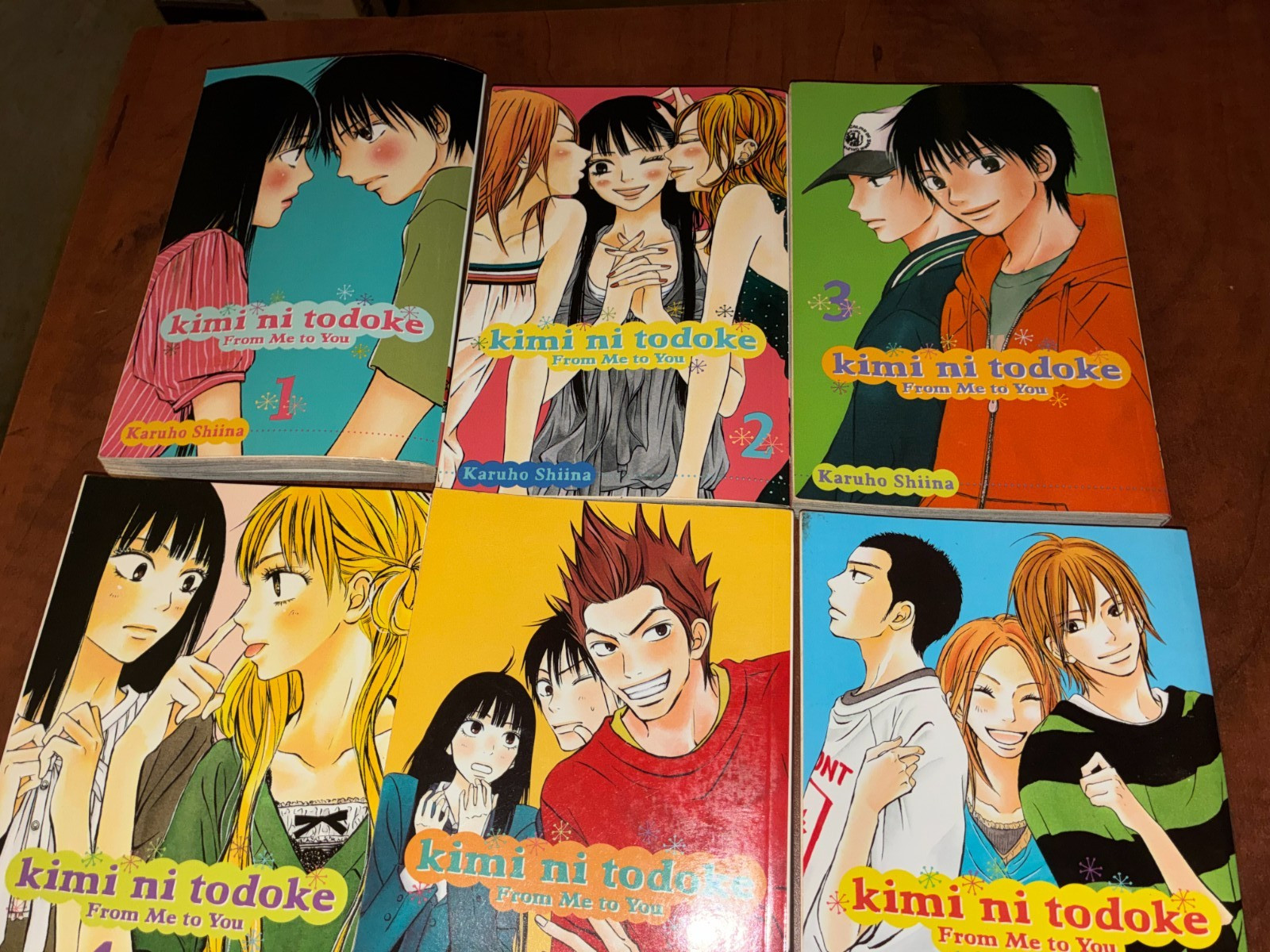Kimi Ni Todoke From Me to You volumi 1-6 manga KARUHE SHIINA