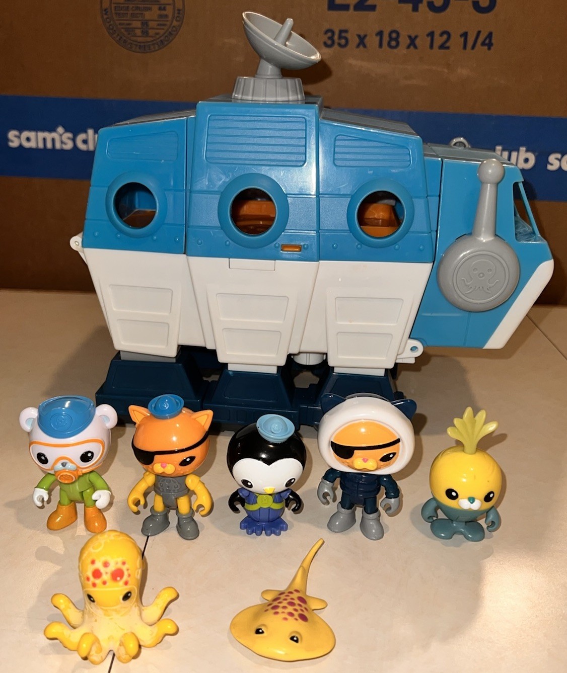 Fisher-Price Octonauts Ice Breaker Gup-C & Transforming Gup-I veicolo polare RARO