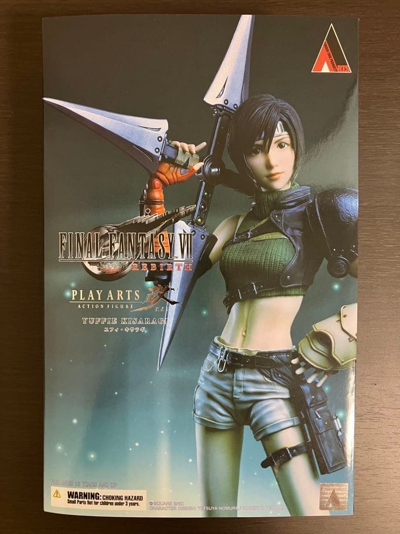 Modellino Play Arts Kai Final Fantasy VII Rebirth Yuffie Kisaragi Ver.2 nuovo