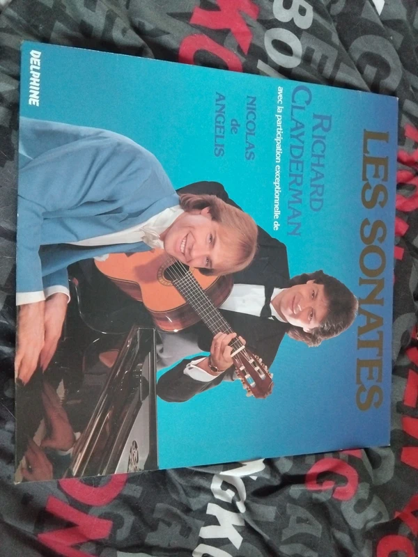 Vinyle Richard clayderman et Nicolas de angelis