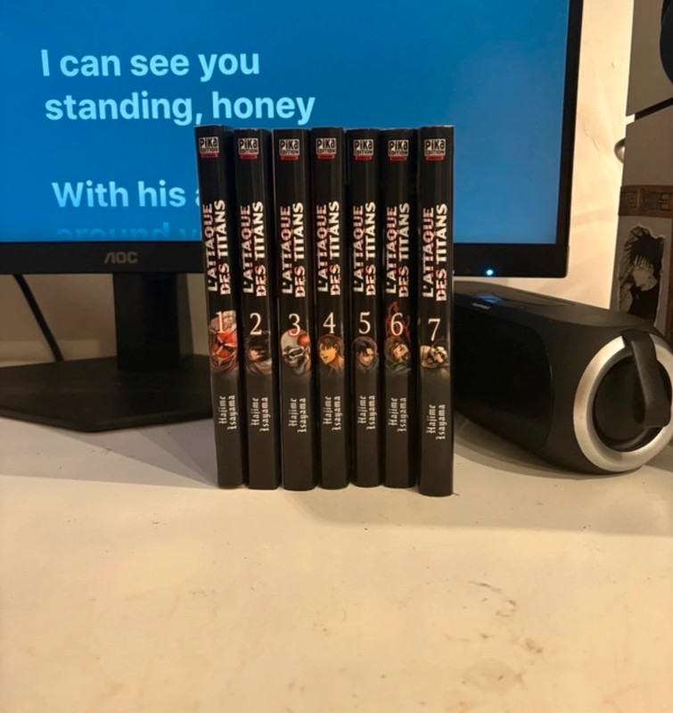 Lot manga snk