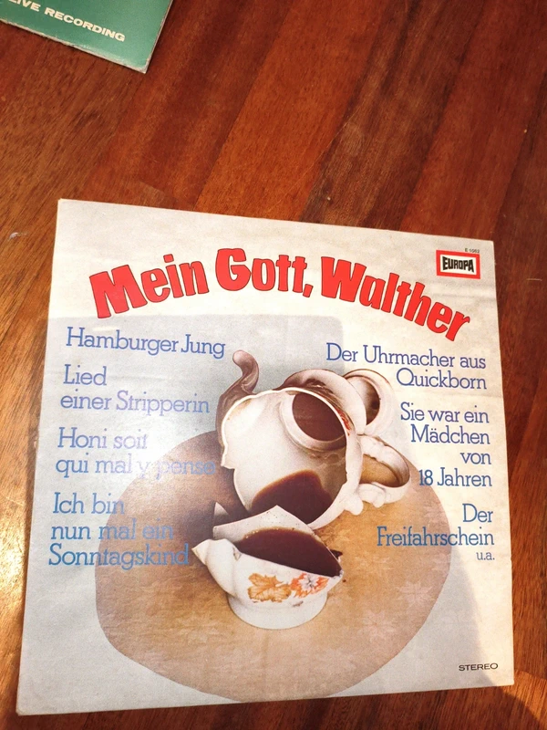 Mein Gott, Walter Vinyl 1975