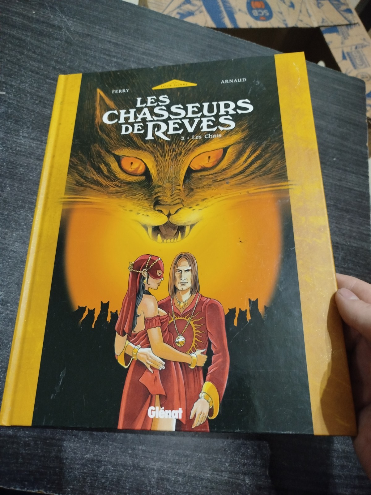 Glénat Les chasseurs de rêves Tome 2 Les chats Arnaud Ferry 2004 Album FR